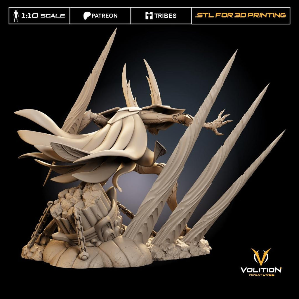 Pure Vessel from Hollow Knight| 1:10 Statue |Highly Detailed| VolitionMiniatures Model | Painted-Unpainted |Diorama Fanart