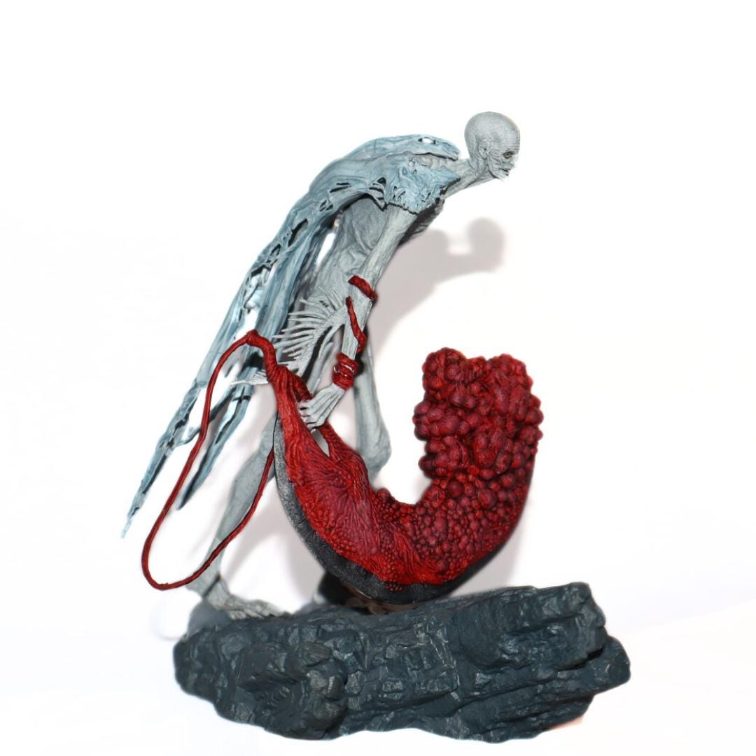 Orphan of Kos Figure Bloodborne| Hand-Painted Boss Statue