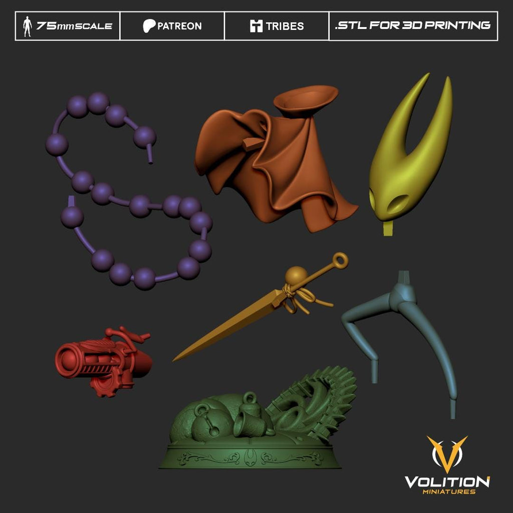 Hornet Rosary Canon Resin Statue | Silksong, VolitionMiniatures 75mm