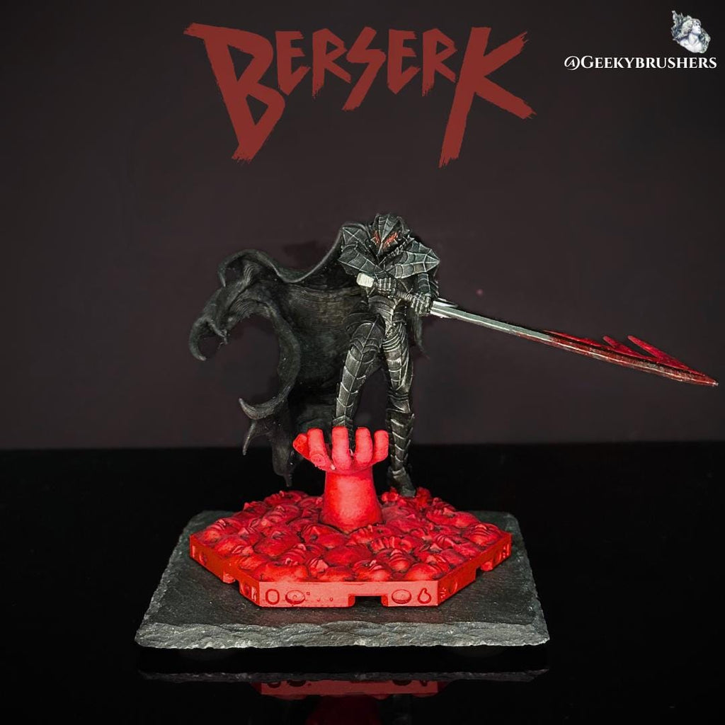 Berserk Guts Berserker Armor Figure: Hand-Painted Resin Statue