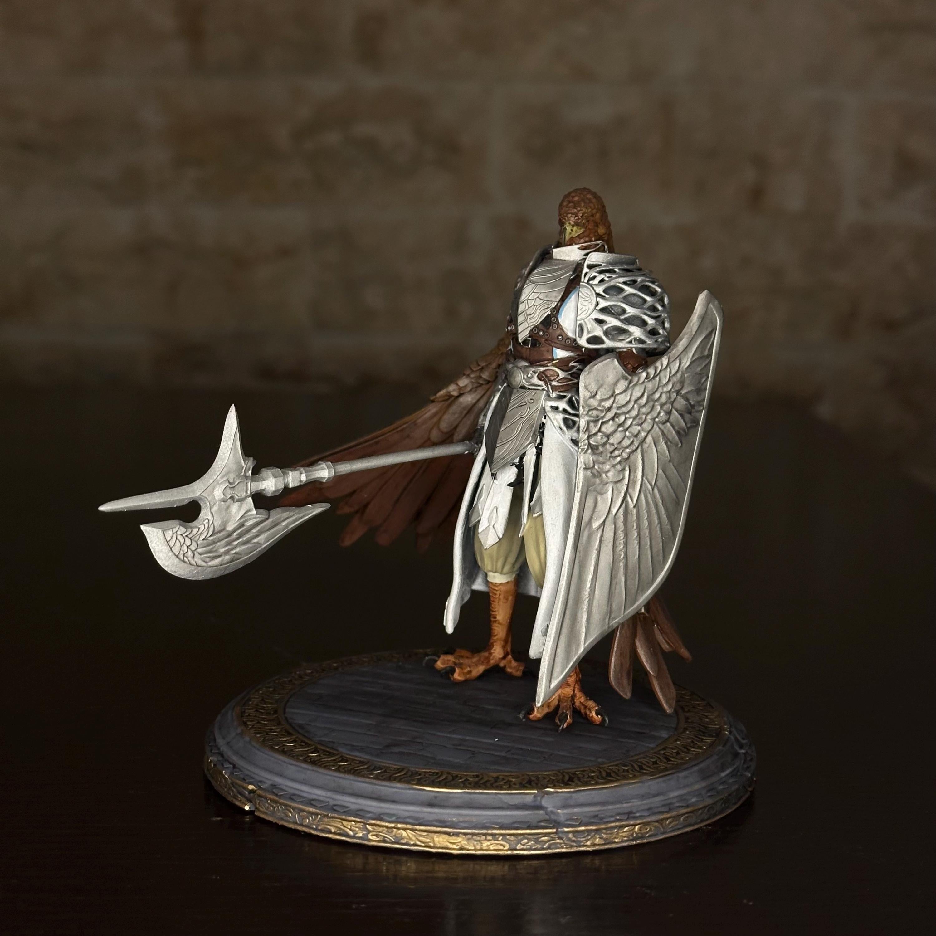Guardian Resin Statue | Elden Ring Nightreign | Fromsoftware statue | Handpainted & Unpainted