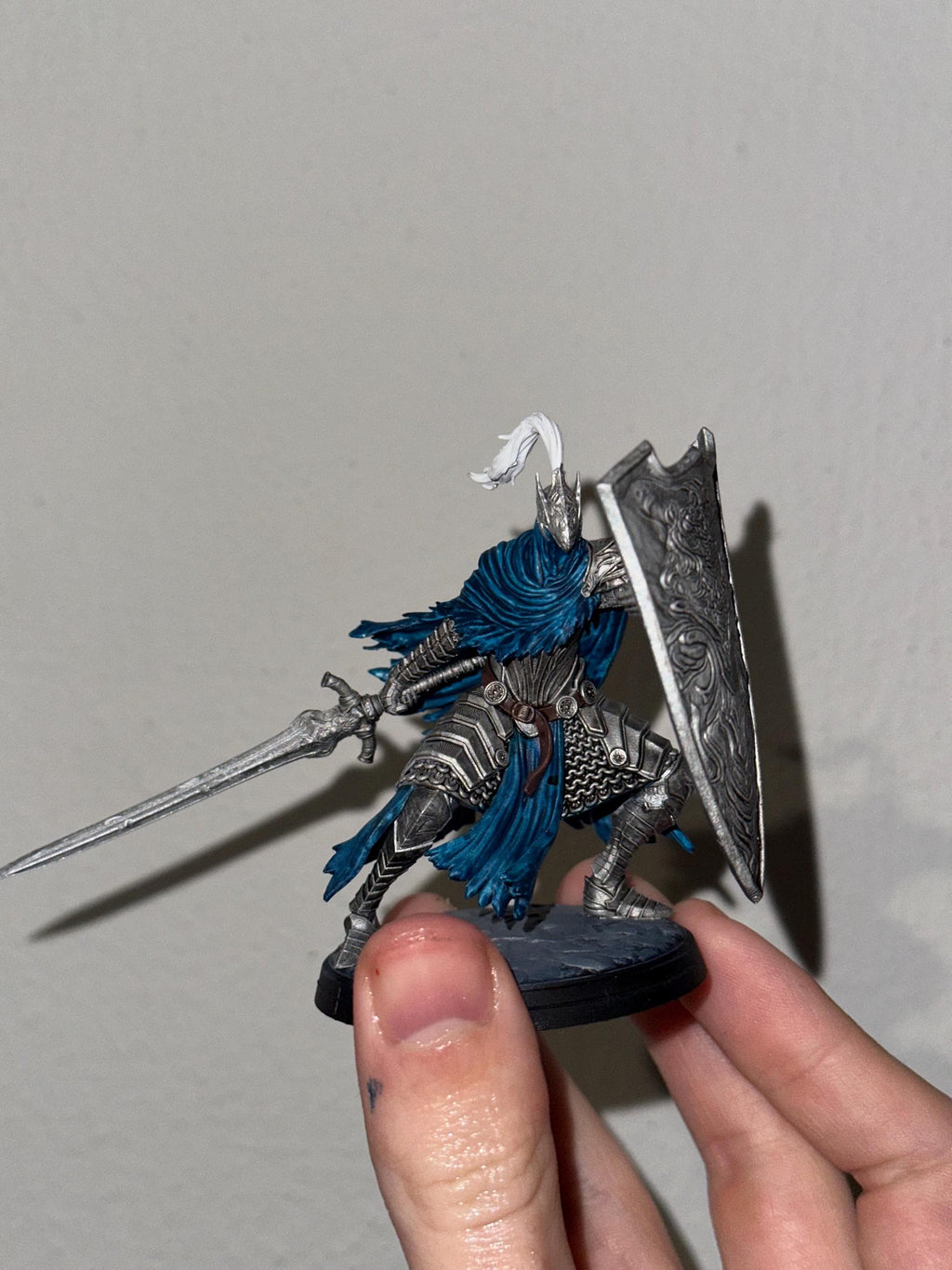 Artorias of the Abyss Miniature & Figure | Dark Souls |Hand-Painted or Unpainted Resin Statue Fan art| 16K Print | VolitionMiniatures