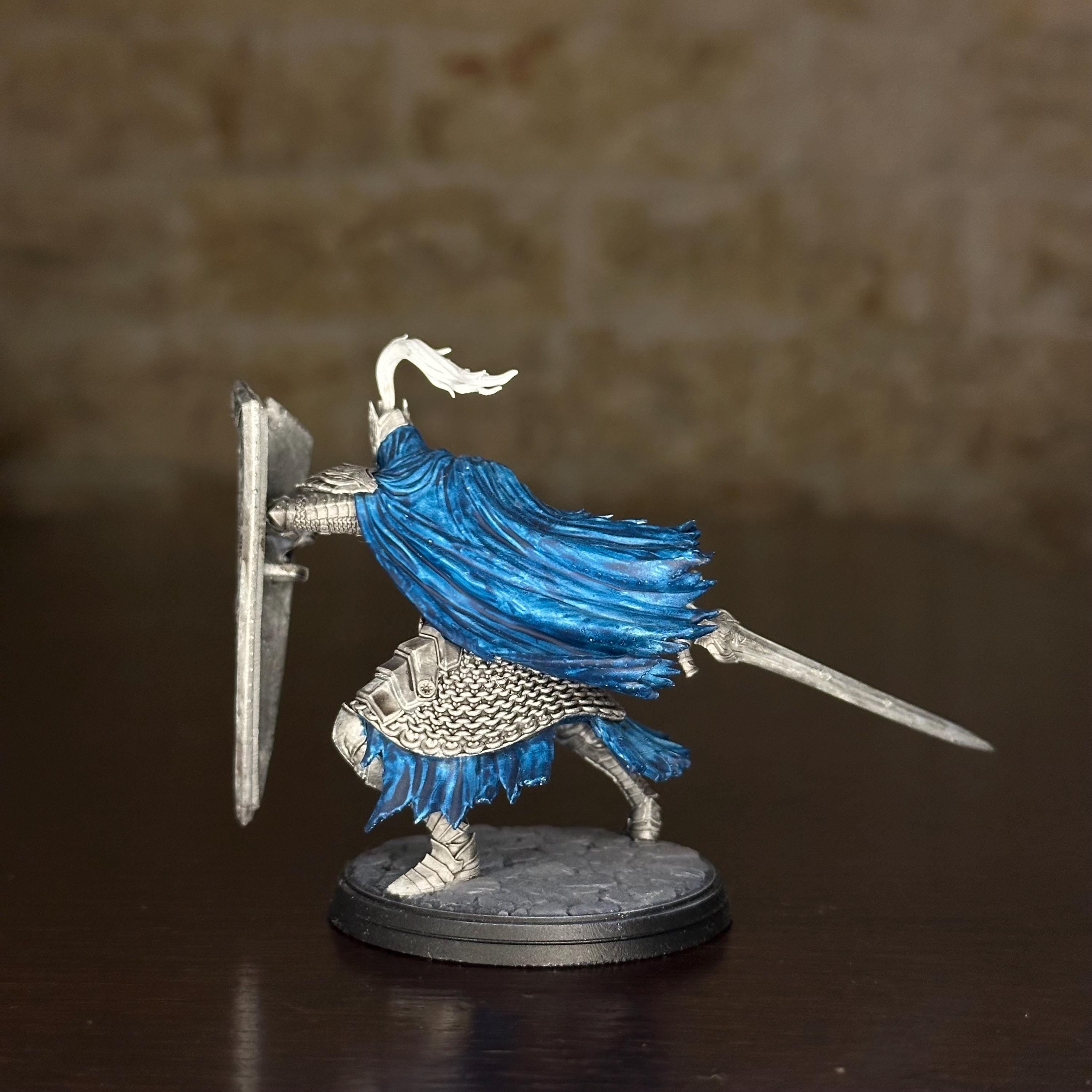 Artorias of the Abyss Miniature & Figure | Dark Souls |Hand-Painted or Unpainted Resin Statue Fan art| 16K Print | VolitionMiniatures