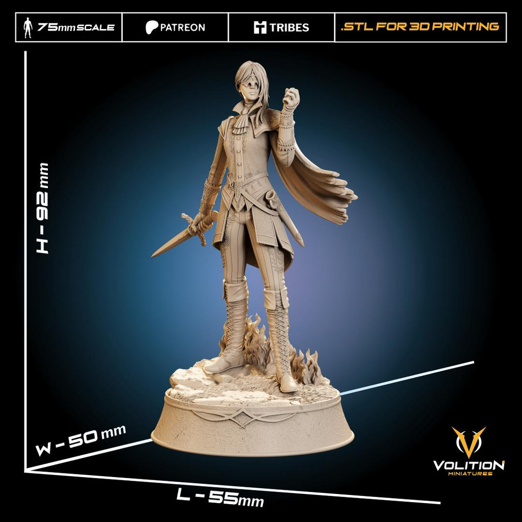 Duchess Miniature - Figure | Elden Ring: Nightreign Collectible | Hand-Painted Resin Statue | Multiple Sizes Available
