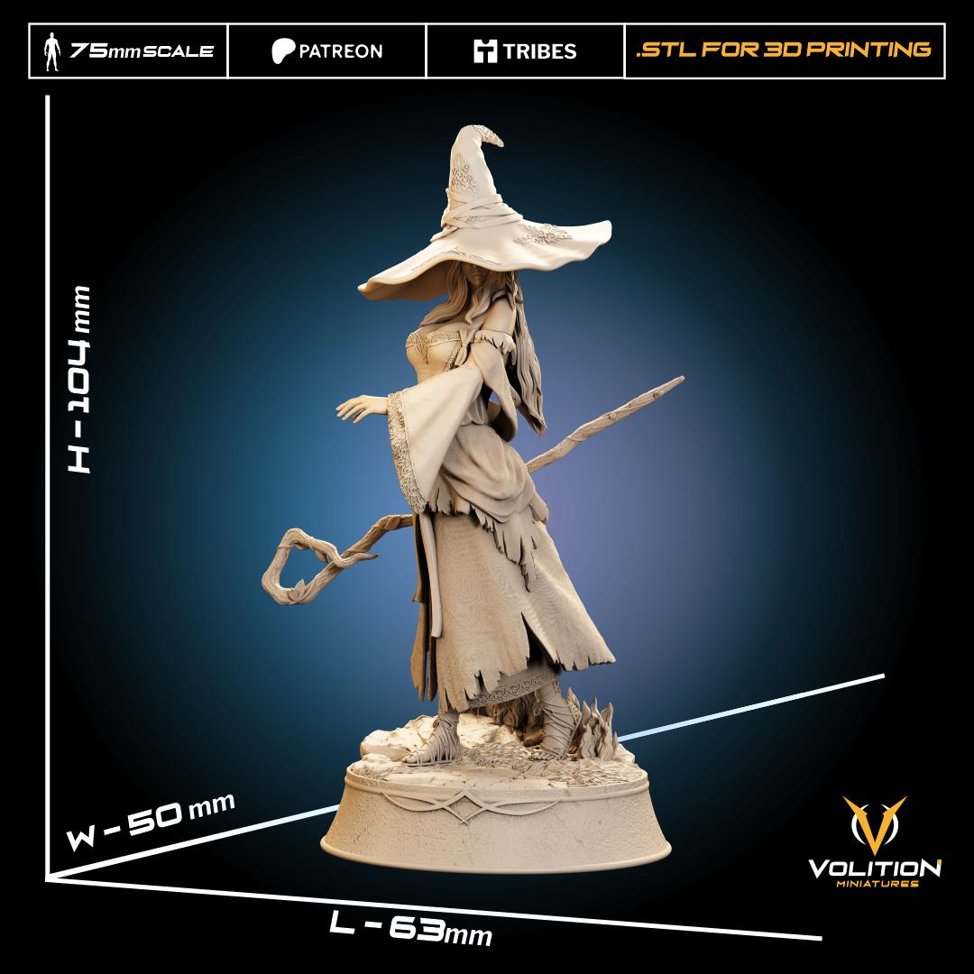 Recluse Miniature - Figure | Elden Ring: Nightreign Collectible | Hand-Painted Resin Statue | Multiple Sizes Available