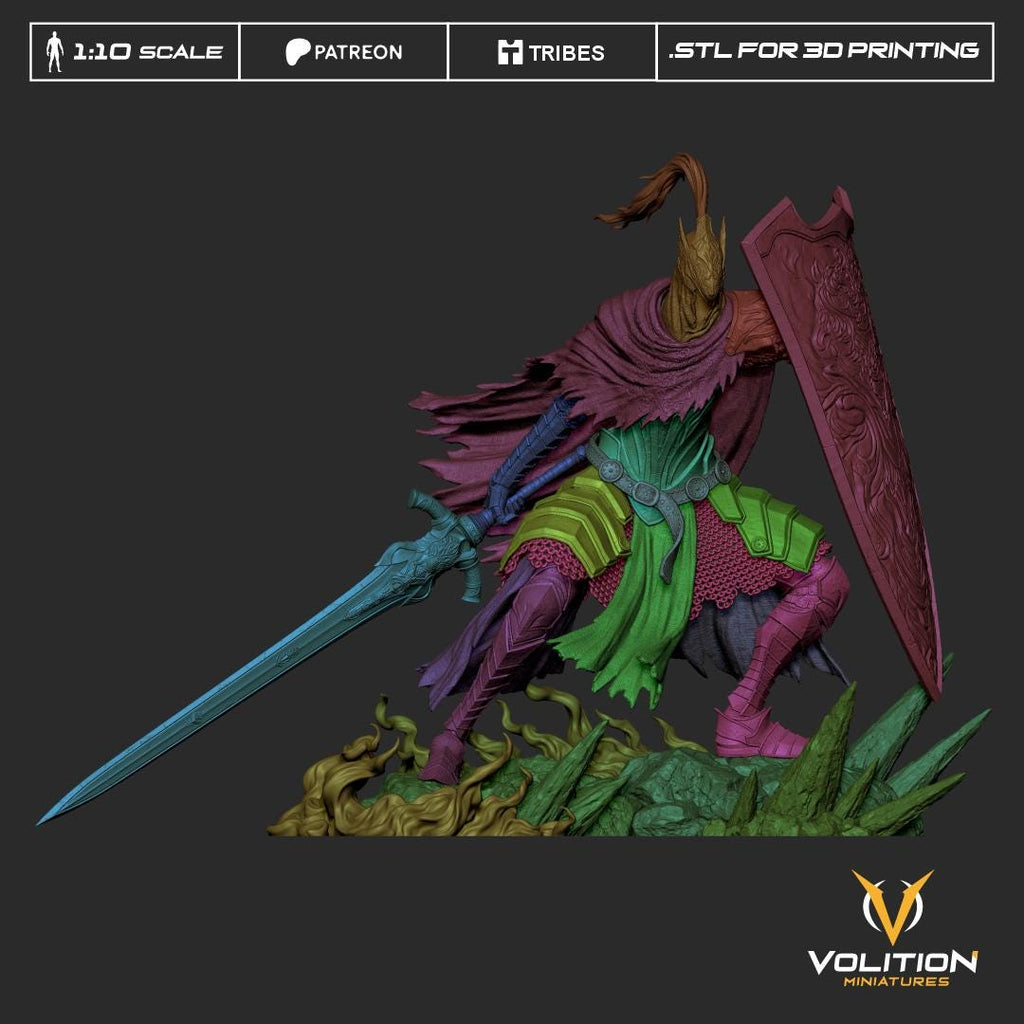 Artorias the abysswalker| 1:10 Dark Souls Statue |Highly Detailed| VolitionMiniatures Model | Painted-Unpainted |Diorama Fanart