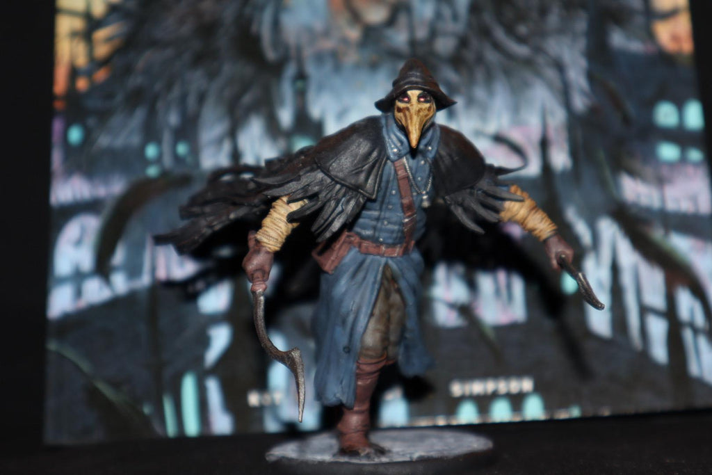 Eileen the Crow Figure | Bloodborne Miniature | Painted & Unpainted Collectible Statue