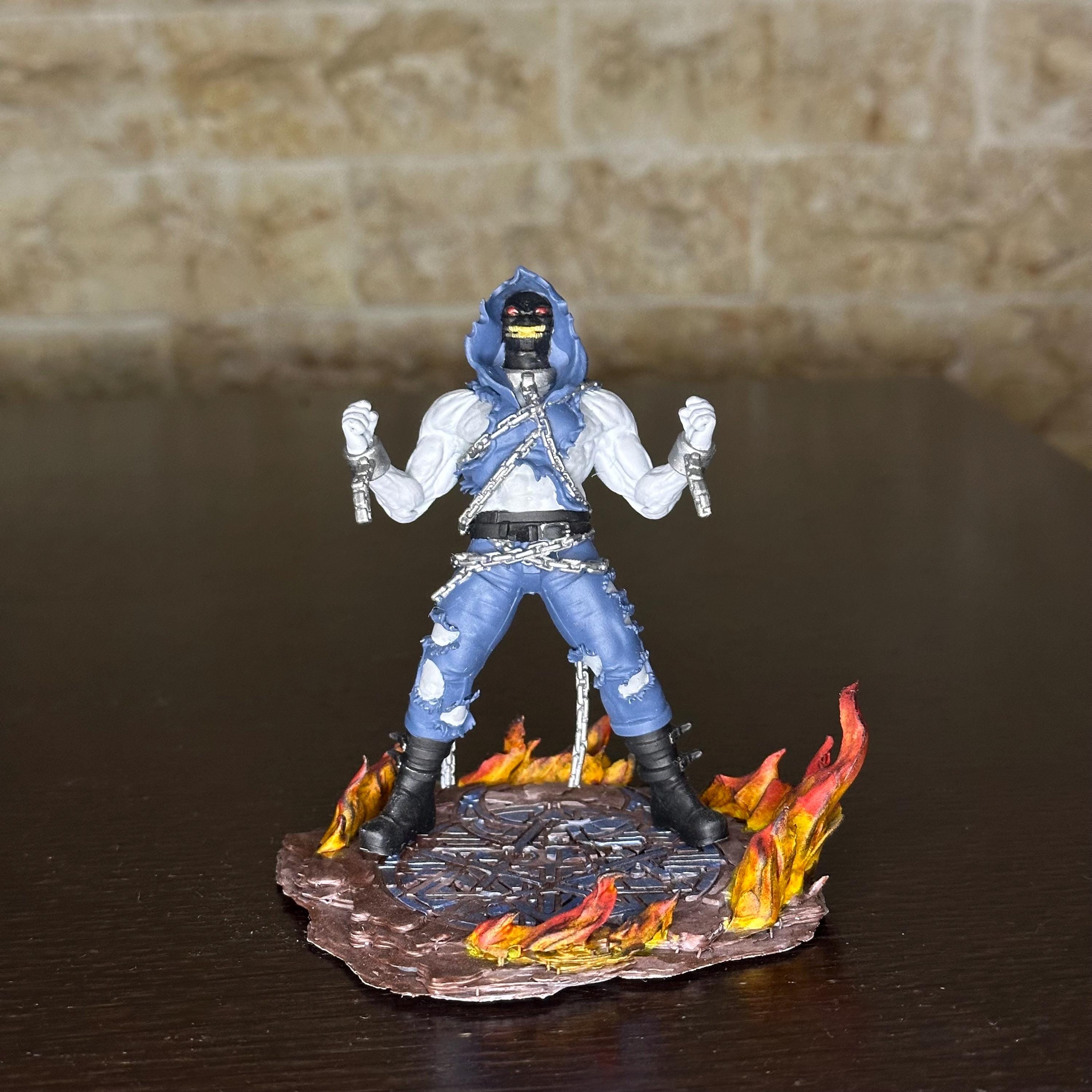 Disturbed Mascot Resin Statue: Metal Band Fan Art Diorama (10cm)