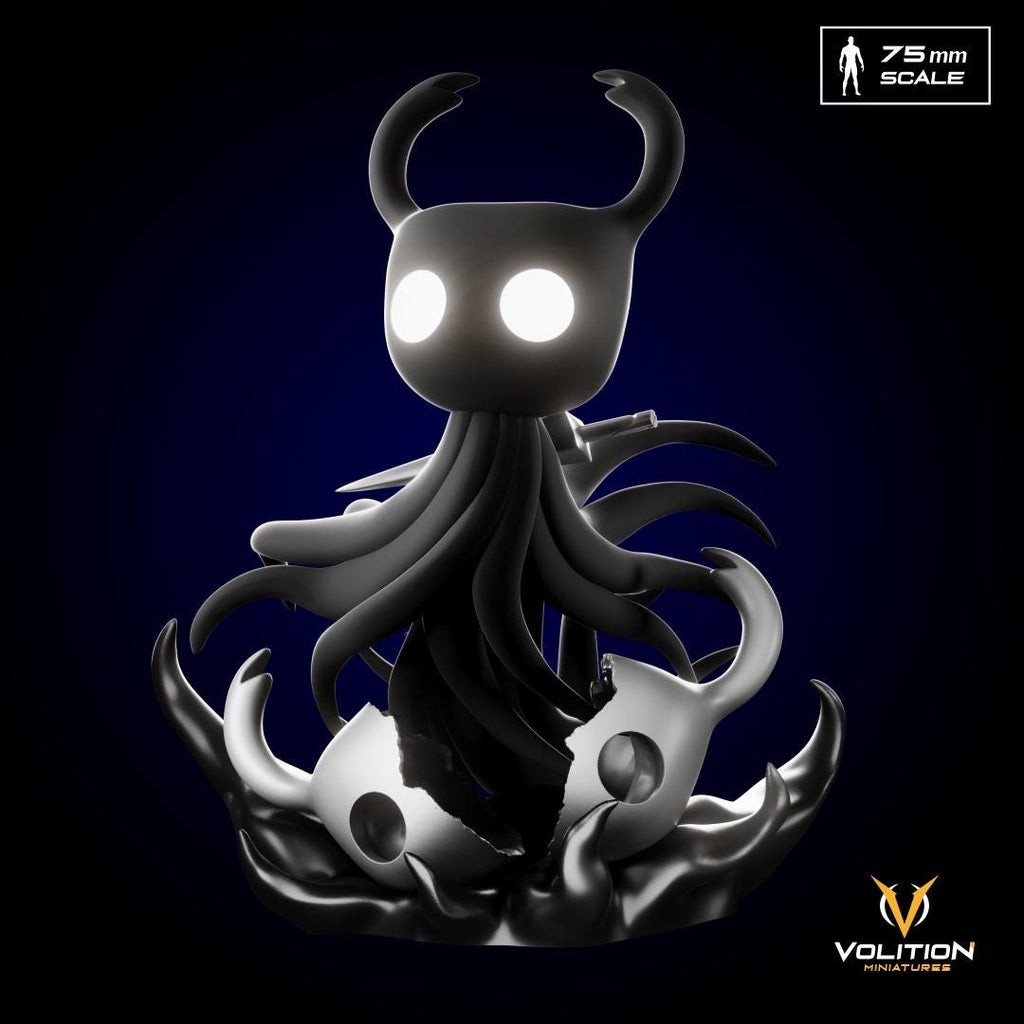 Shadow Hollow Knight  Resin Figure | VolitionMiniatures 75mm Diorama
