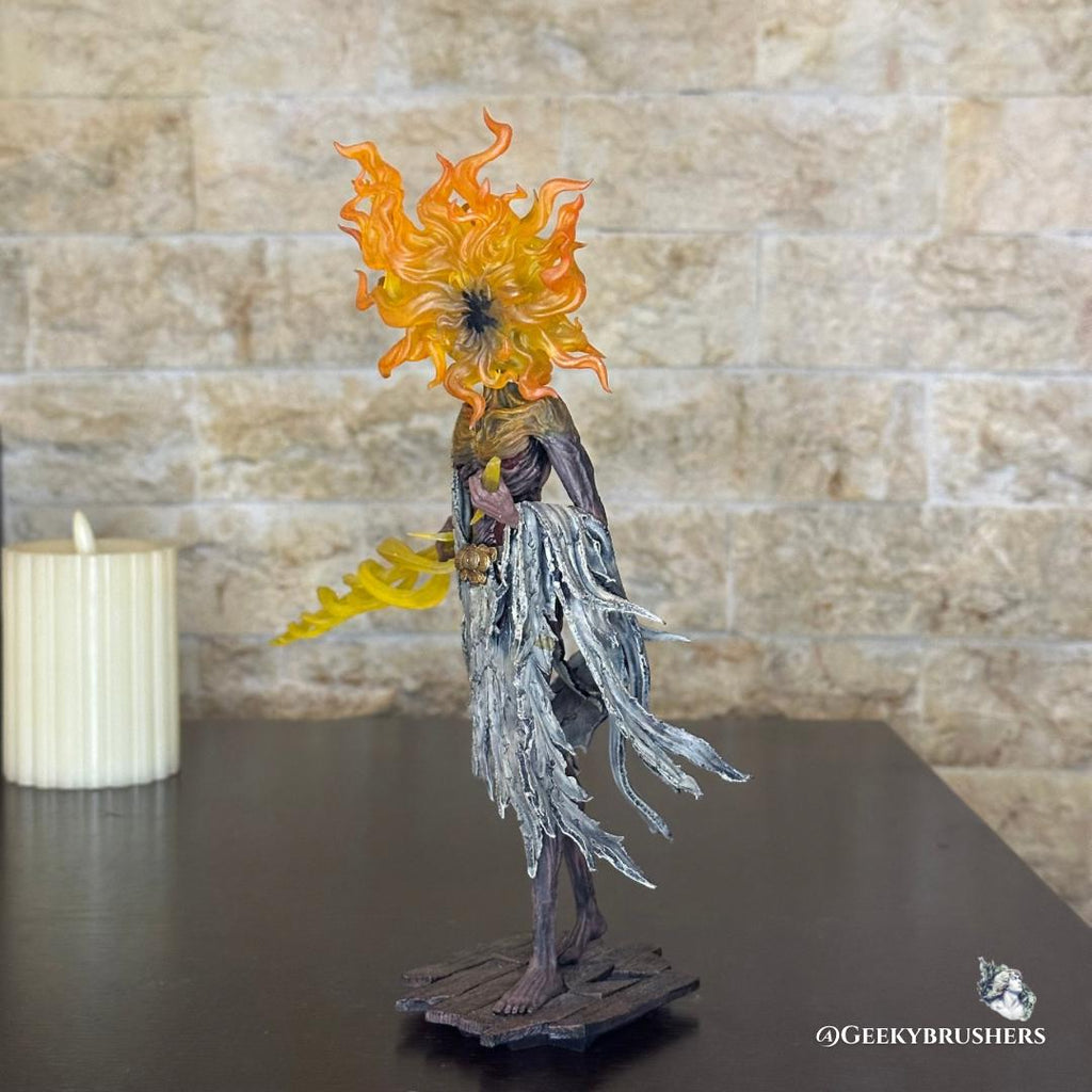 Midra Lord of Frenzied Flame Elden Ring Figure and Glow in the Dark | Shadow of the Erdtree Boss Statue | 3D Printed & Hand Painted