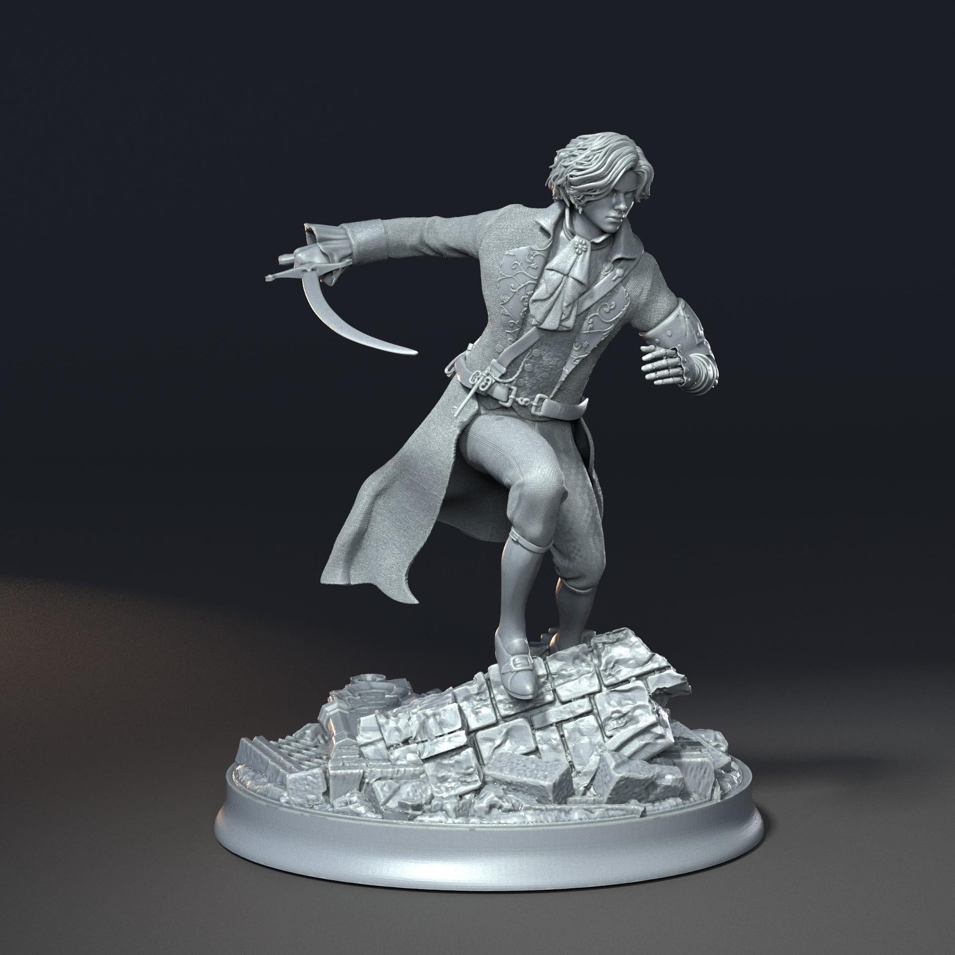 Pinocchio Lies of P Figure | Soulslike Inspired Statue | Painted & Unpainted Resin Model | 20cm | Dark Steampunk Diorama