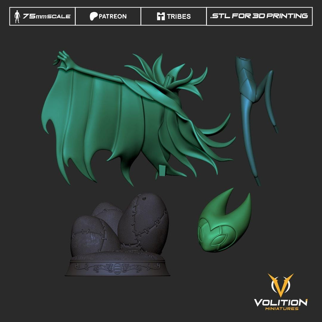 Nightmare King Grimm Hollow Knight  Resin Figure | VolitionMiniatures  figure