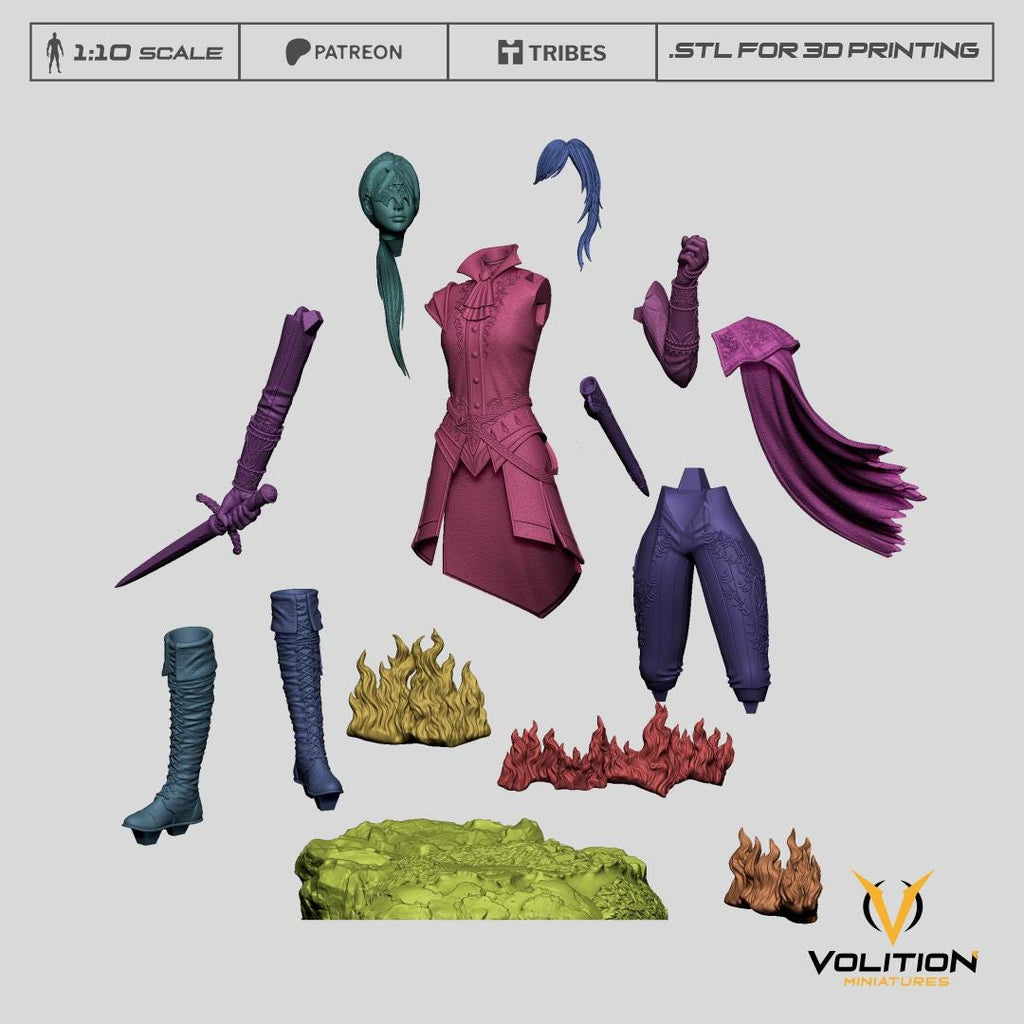 Duchess Statue | Elden Ring: Nightreign Resin Figure | 203mm height| Hand-Painted Collectible | Volition Miniatures |
