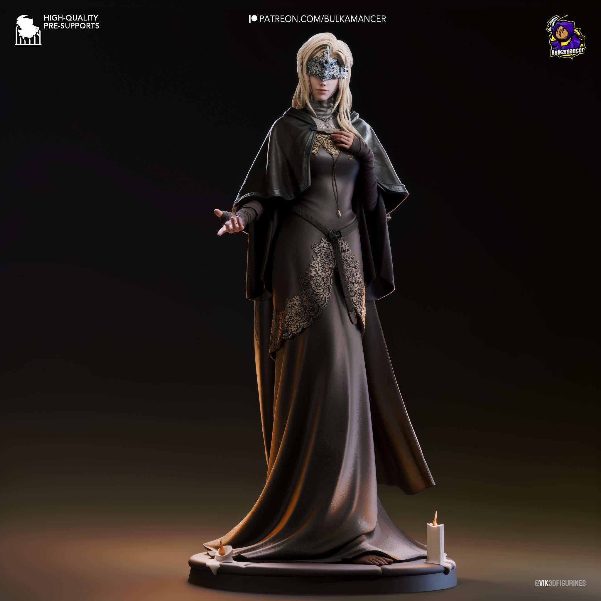 Firekeeper Figure|  Resin Statue | Dark Souls 3 , 235mm height