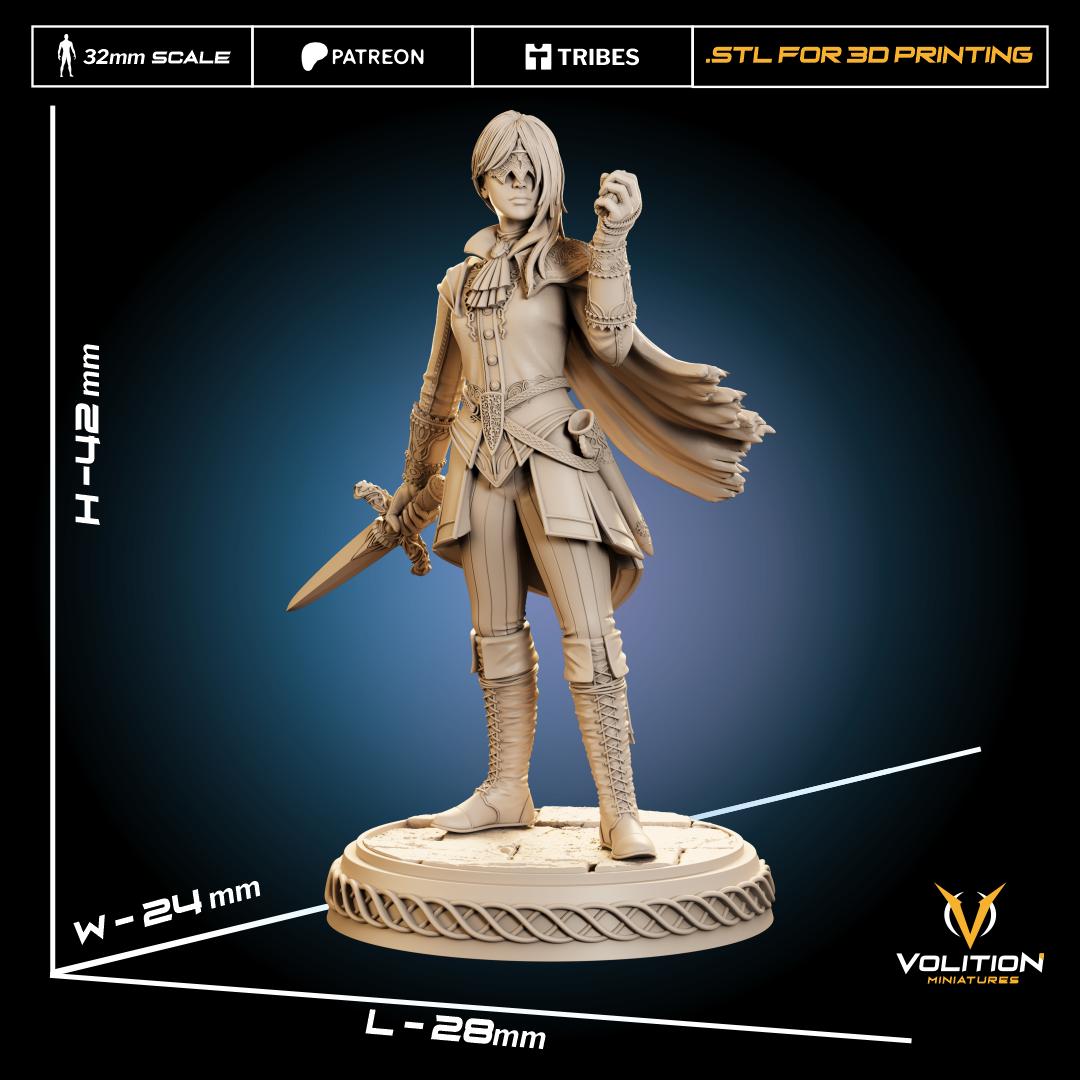 Duchess Miniature - Figure | Elden Ring: Nightreign Collectible | Hand-Painted Resin Statue | Multiple Sizes Available