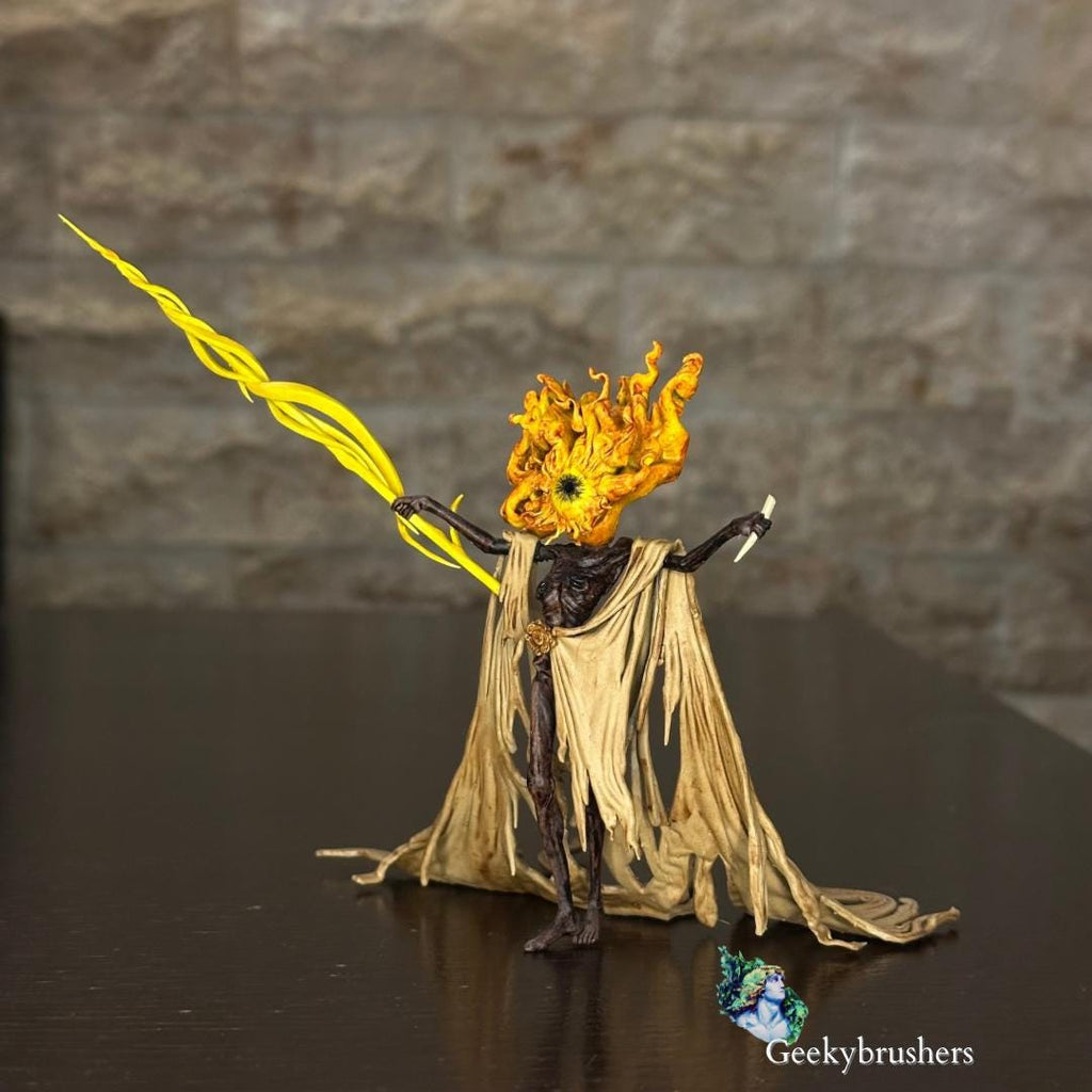 Midra Lord of Frenzied Flame Elden Ring Figure | Shadow of the Erdtree Boss Statue | 3D Printed & Hand Painted Collectible