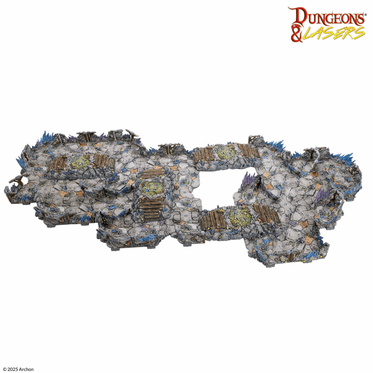 Deep Mines PRISMACAST™ Pre-Painted Terrain