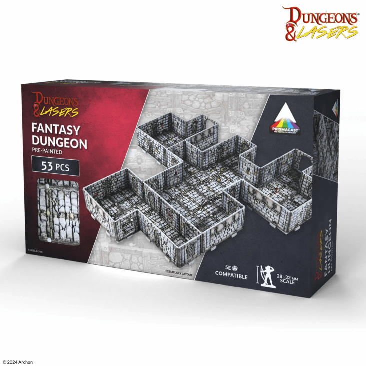 Fantasy Dungeon PRISMACAST™ Pre-Painted Terrain