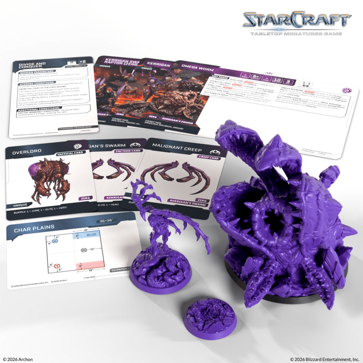 StarCraft® Kerrigan & Omega Worm