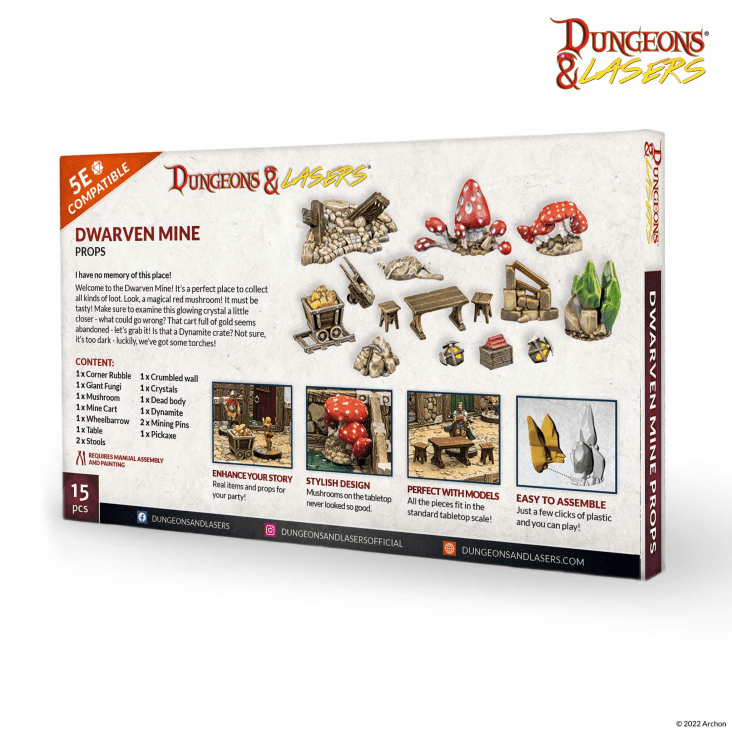 Dwarven Mine Props