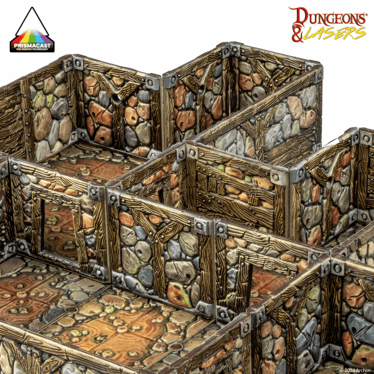 Abandoned Mines PRISMACAST™ Pre-Painted Terrain