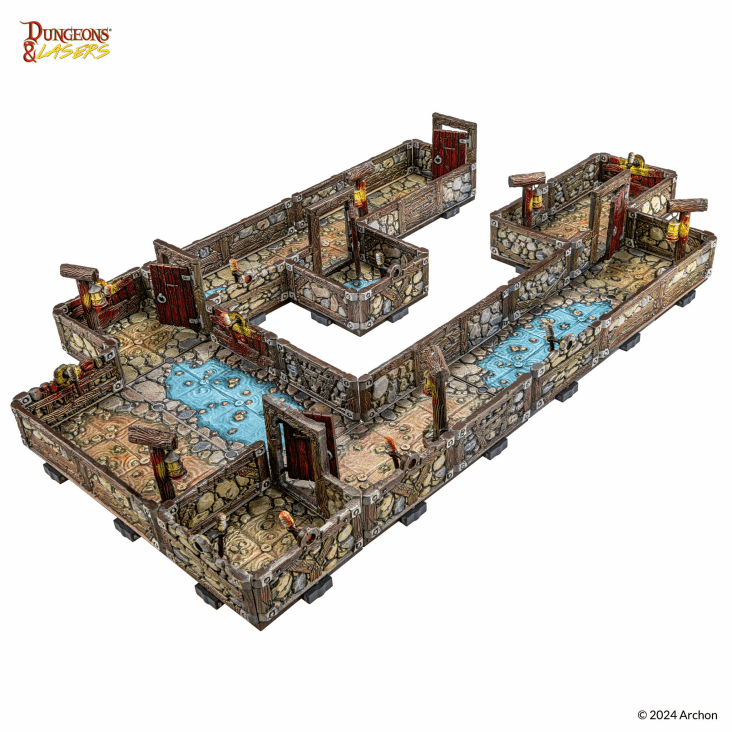 Dwarven Mine PRISMACAST™ Pre-Painted Terrain
