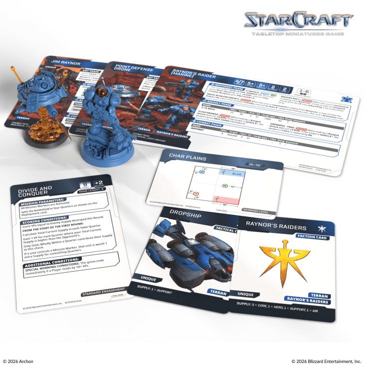 StarCraft® Jim Raynor & Point Defense Drone