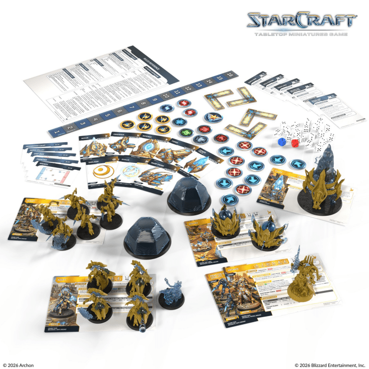 STARCRAFT® PROTOSS STARTER SET FOUNDERS EDITION