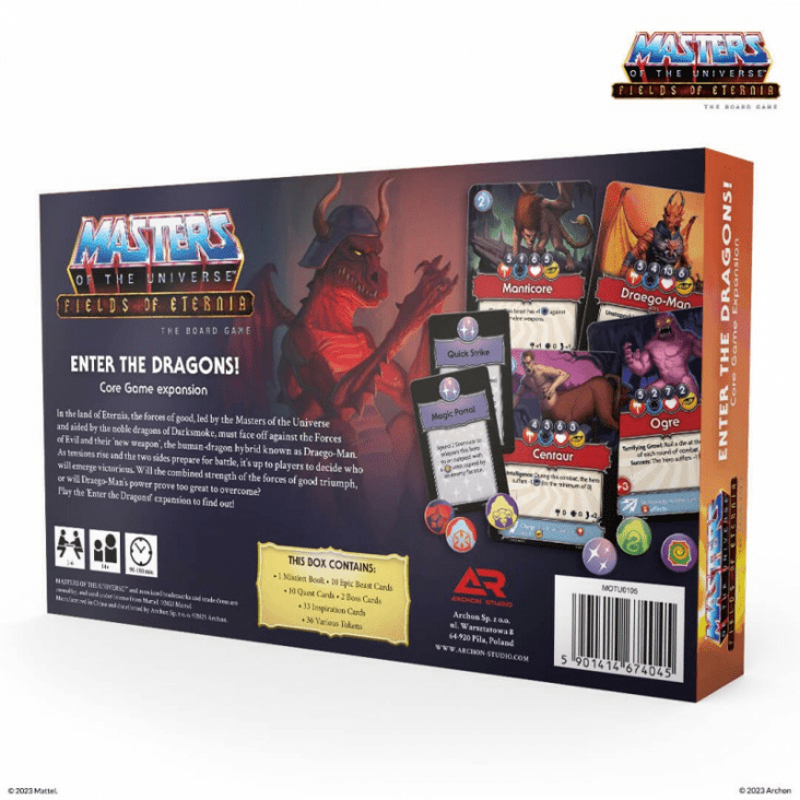 Enter The Dragons! [Core Game Expansion]