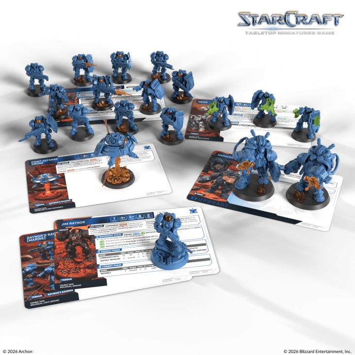 StarCraft® Two Player Starter Set Founders Edition