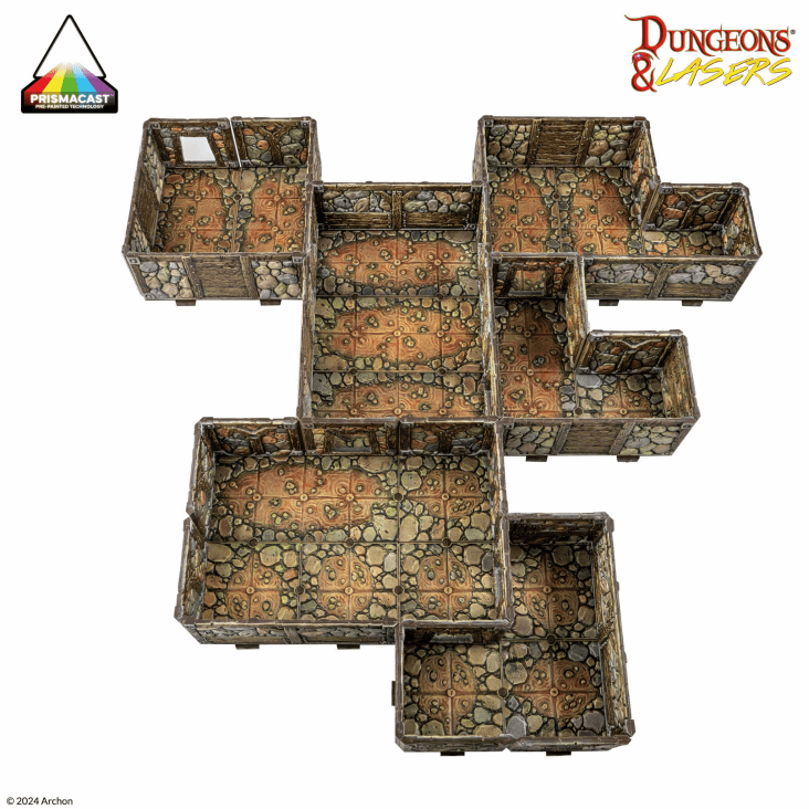 Abandoned Mines PRISMACAST™ Pre-Painted Terrain