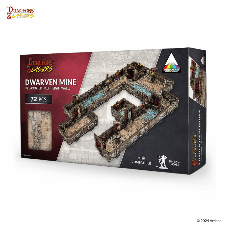 Dwarven Mine PRISMACAST™ Pre-Painted Terrain