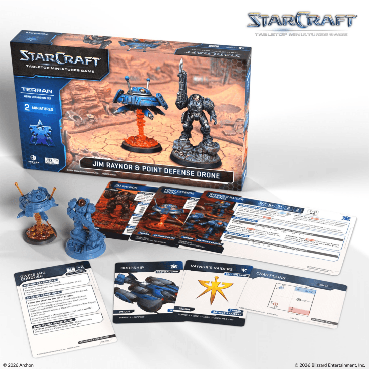 StarCraft® Jim Raynor & Point Defense Drone