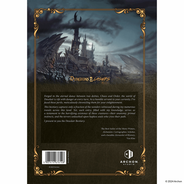 The World of Deuslair: Bestiary Book