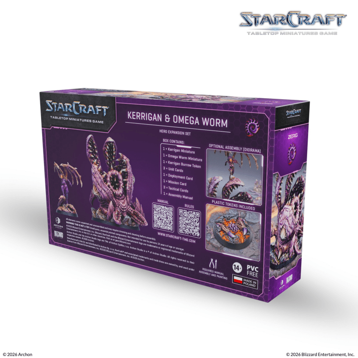StarCraft® Kerrigan & Omega Worm