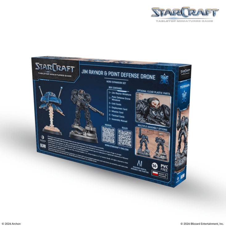 StarCraft® Jim Raynor & Point Defense Drone