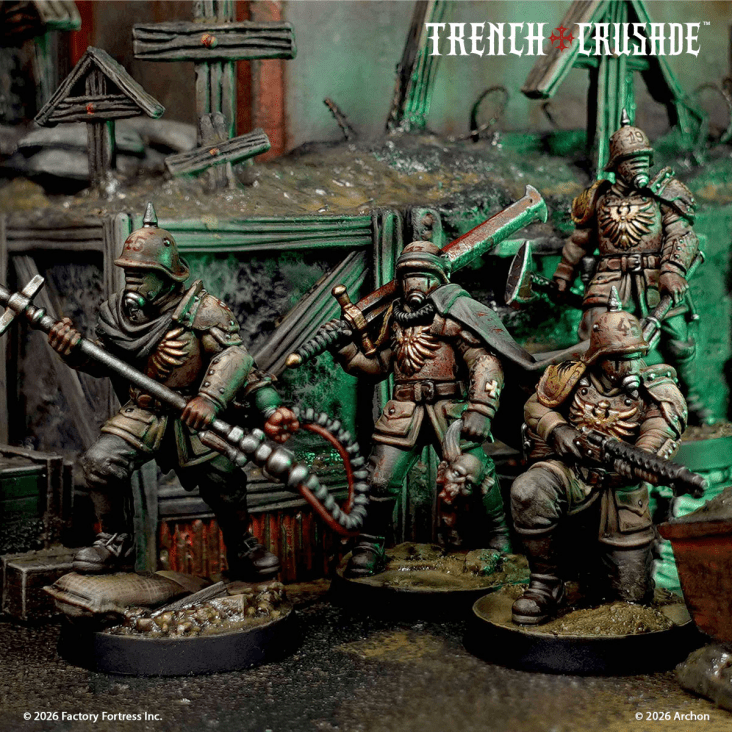 Trench Crusade: The Prussian Stosstruppen Warband