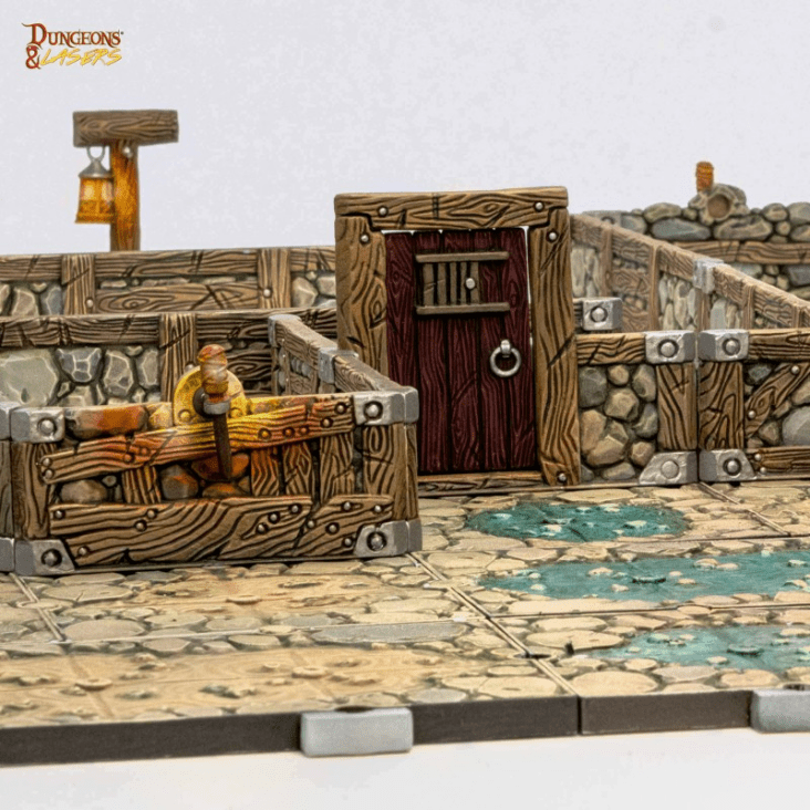 Dwarven Mine: Half-height Walls