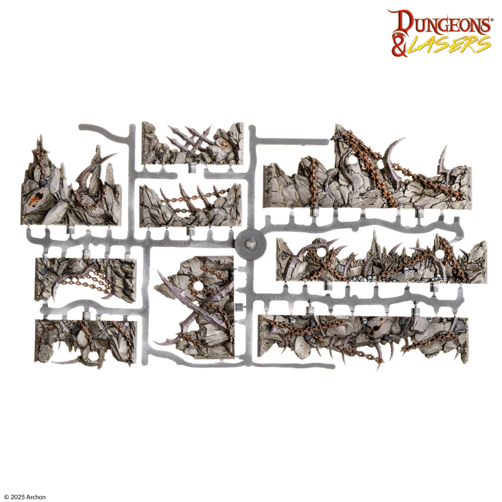 Demonic Caves PRISMACAST™ Pre-Painted Terrain