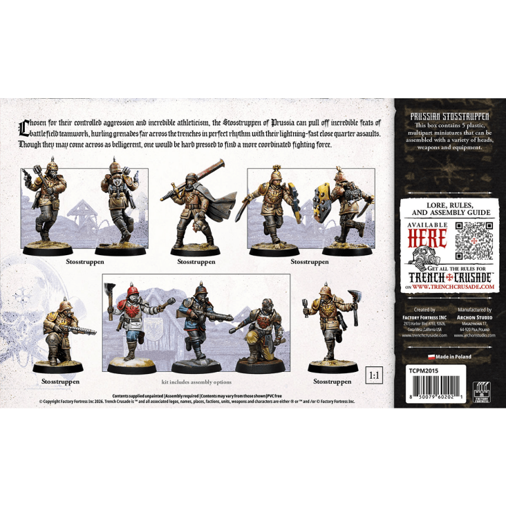 Trench Crusade: The Prussian Stosstruppen Warband