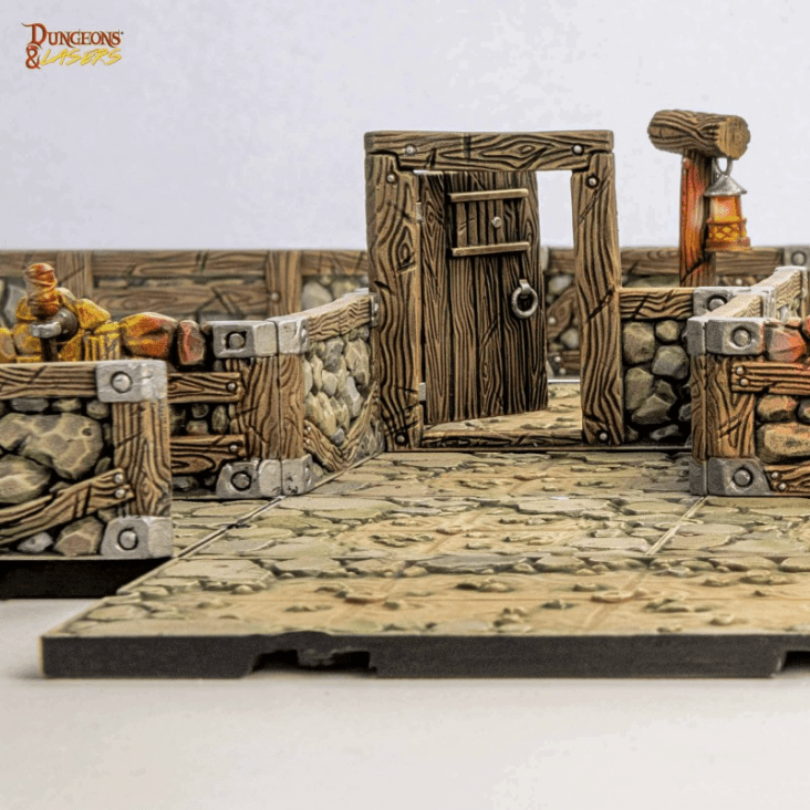 Dwarven Mine: Half-height Walls