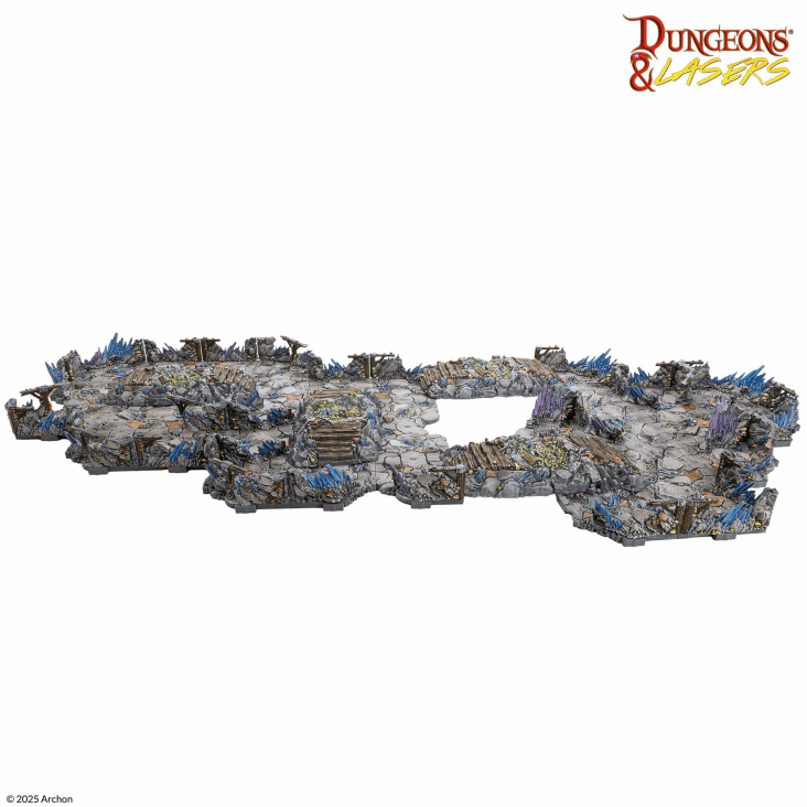 Deep Mines PRISMACAST™ Pre-Painted Terrain