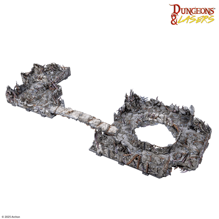 Demonic Caves PRISMACAST™ Pre-Painted Terrain