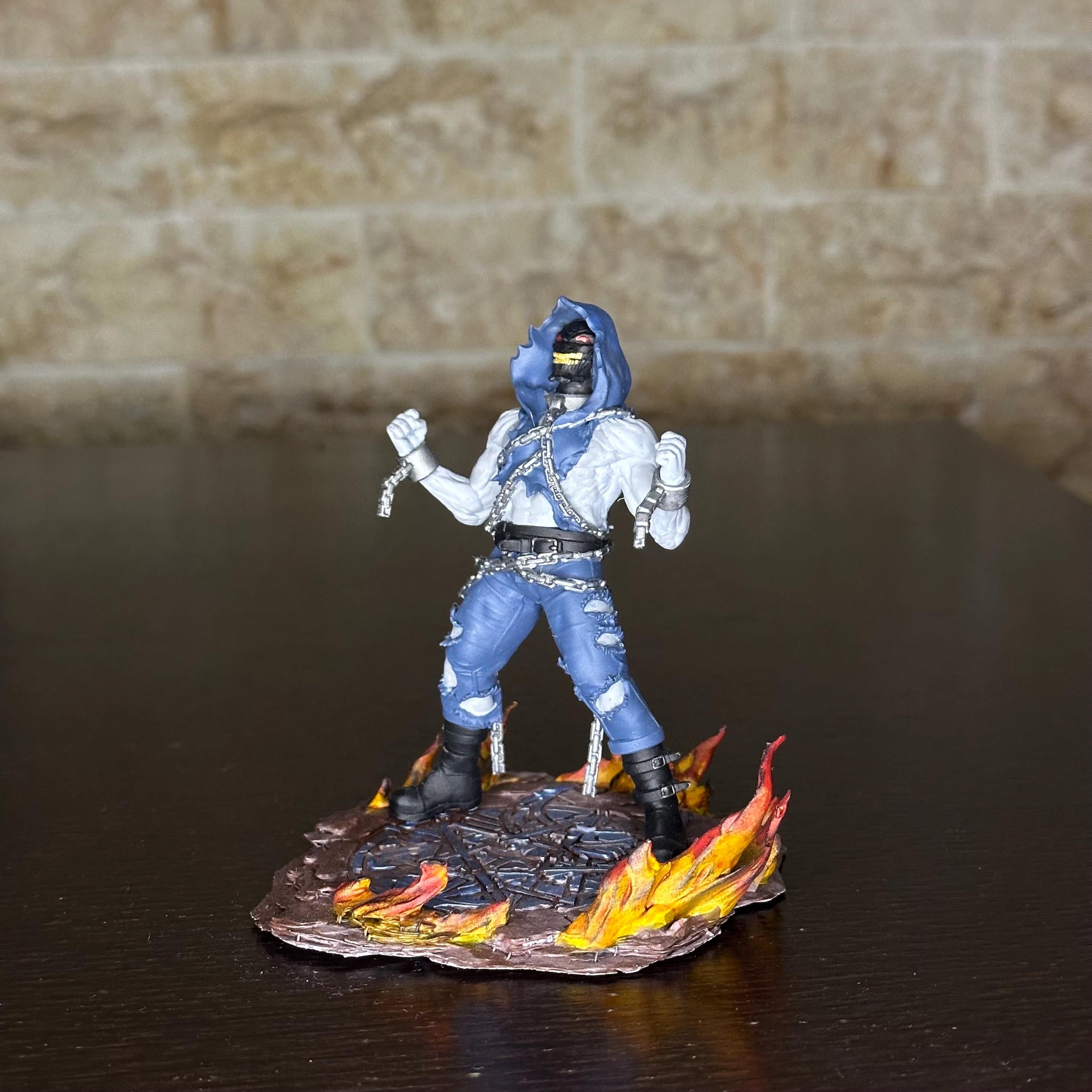Disturbed Mascot Resin Statue: Metal Band Fan Art Diorama (10cm)