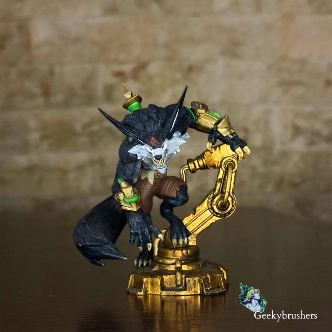 Warwick 3D Printed Figure