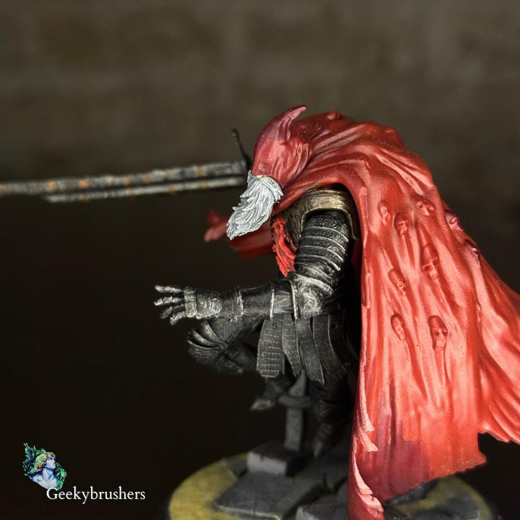 Slave Knight Gael Figure | Dark Souls 3 Fan Art Statue | Hand Painted & Unpainted | 3” Figurine or 180mm Collector Statue | Resin Model