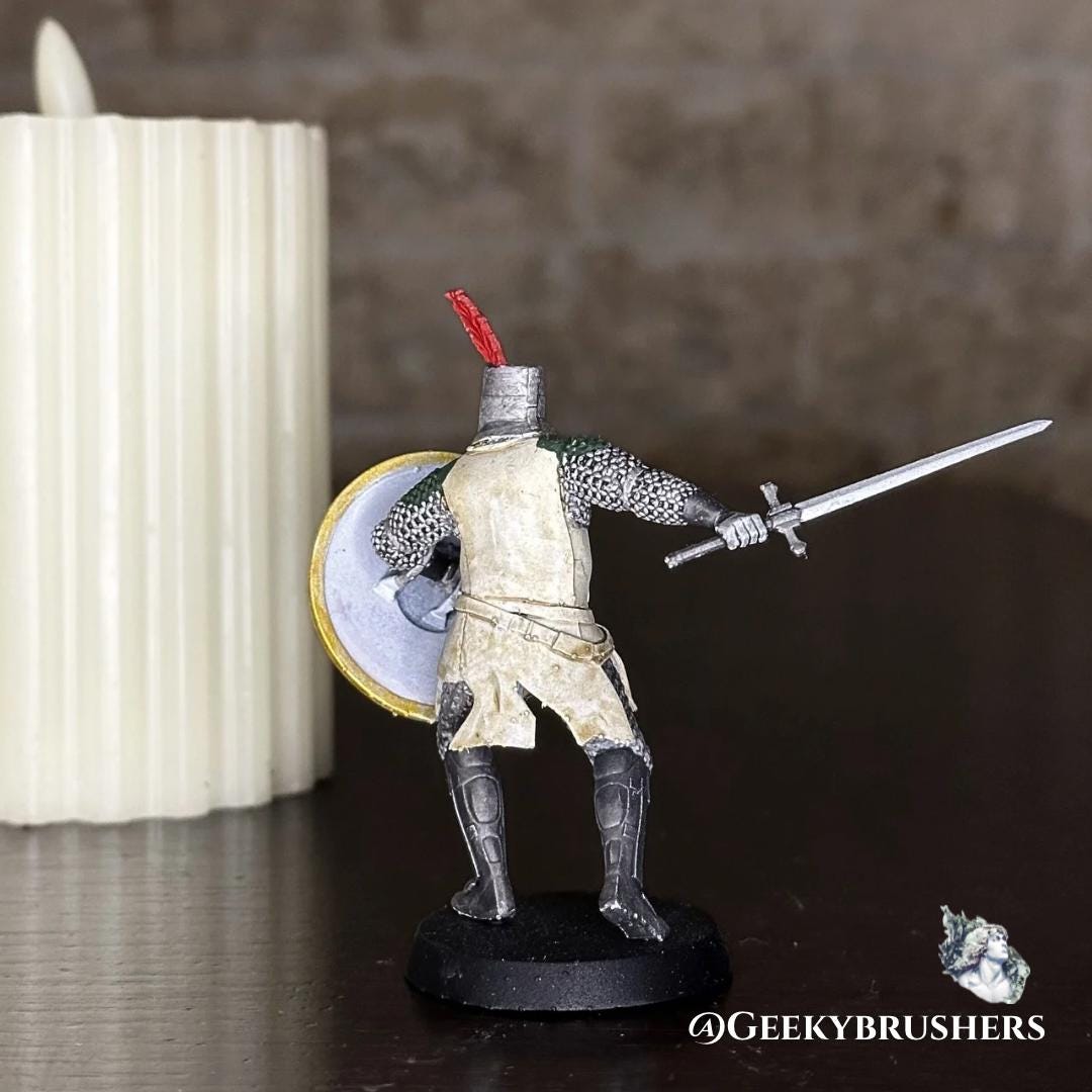 Solaire of Astora Figure|  Resin Statue | Dark Souls 3 , high Detailed ~70mm Height