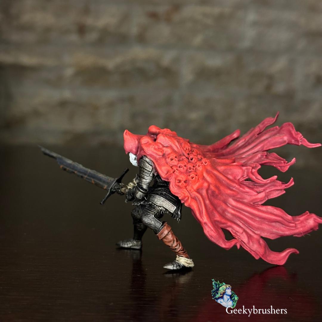 Slave Knight Gael Resin Miniature | Dark Souls 3 Collectible Statue | Hand-Painted Fan Art | 16K High Detail | One-Piece Display Model