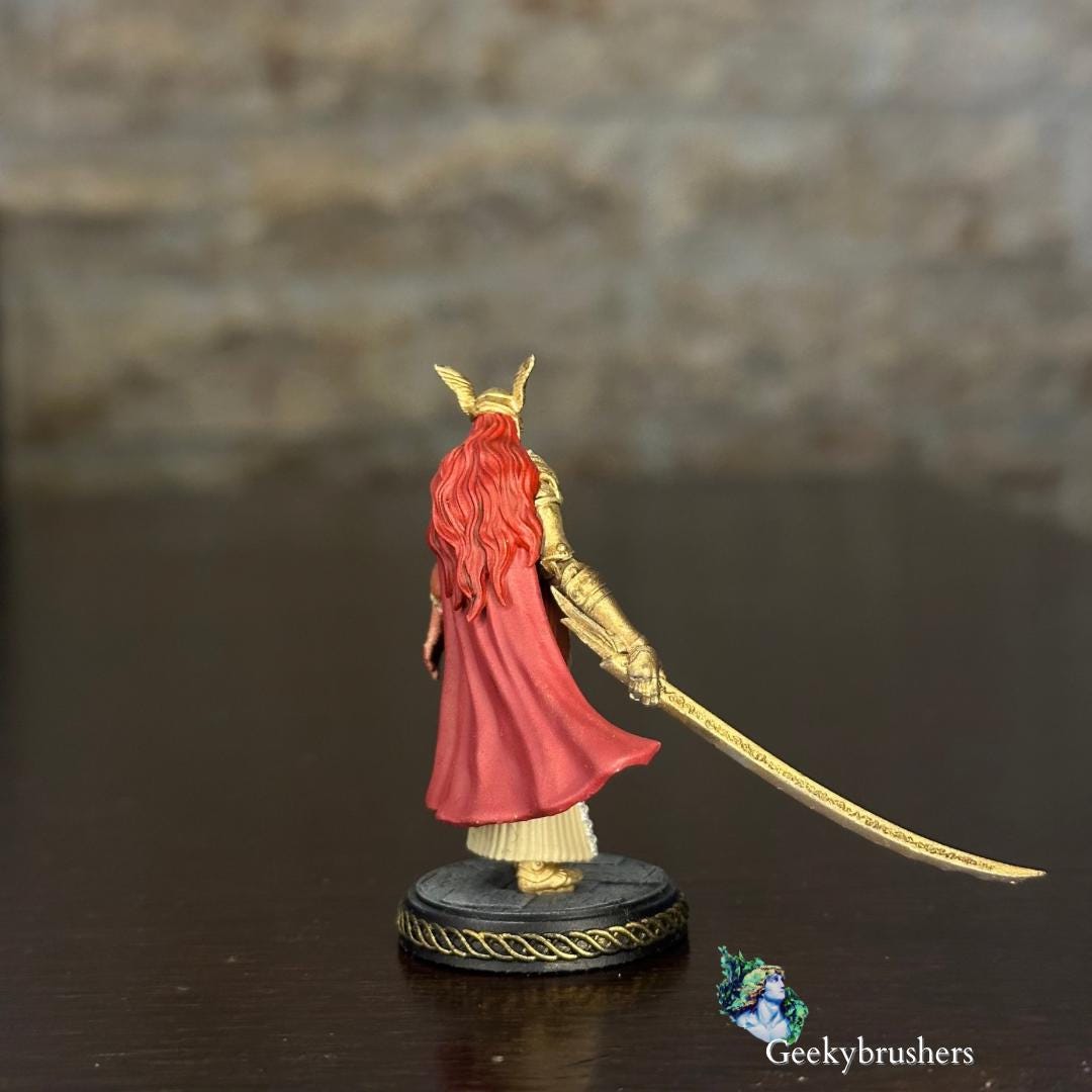 Malenia, Blade of Miquella – Phase 1 Figure | Hand-Painted or Unpainted Resin Statue | Elden Ring Collectible | 16K Print | VolitionMiniatur