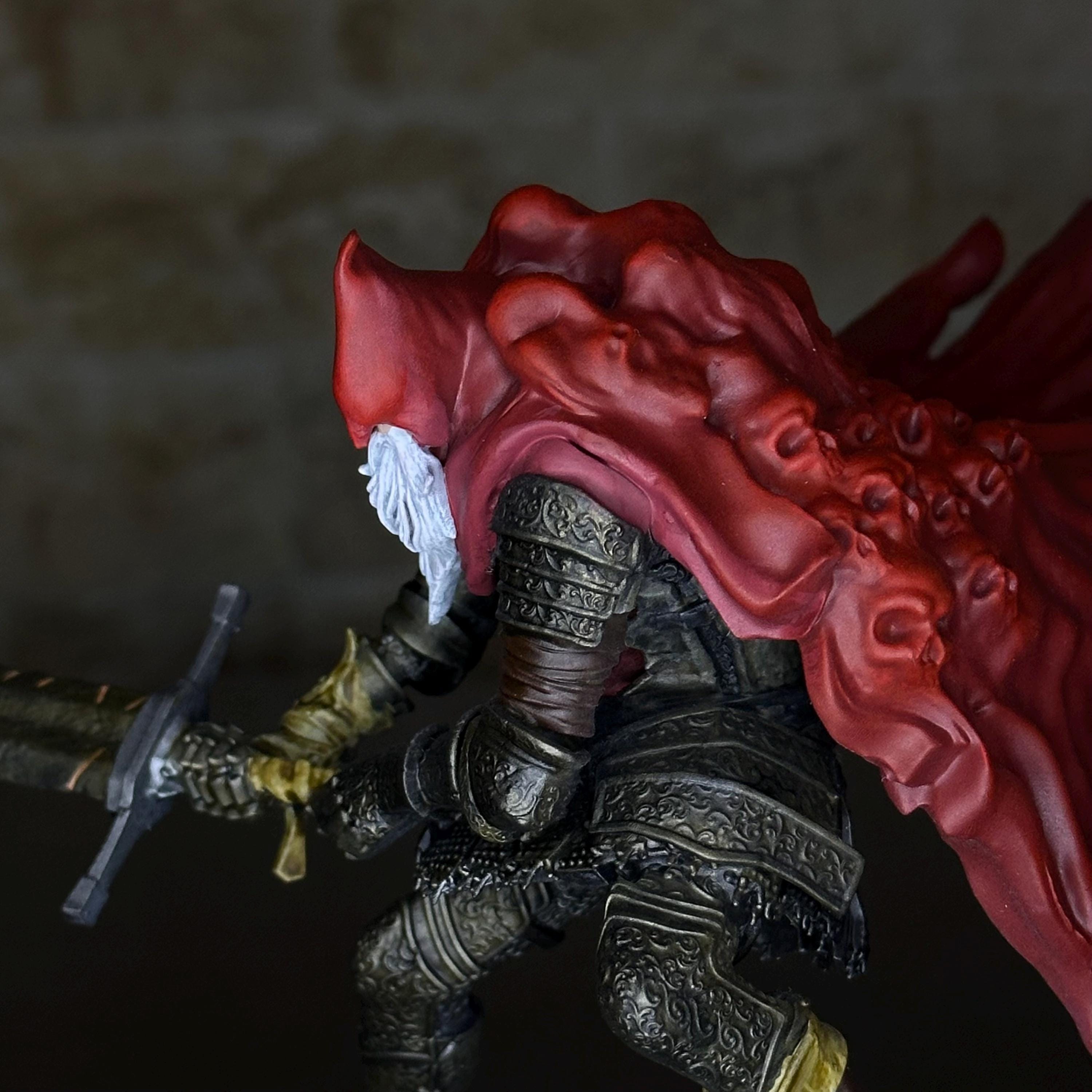 Slave Knight Gael Resin Figure | Dark Souls 3 Collectible Statue | Hand-Painted Fan Art | 16K High Detail | One-Piece Display Model